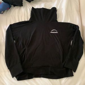 Fit4mom “Strength In Motherhood” funnel neck sweatshirt